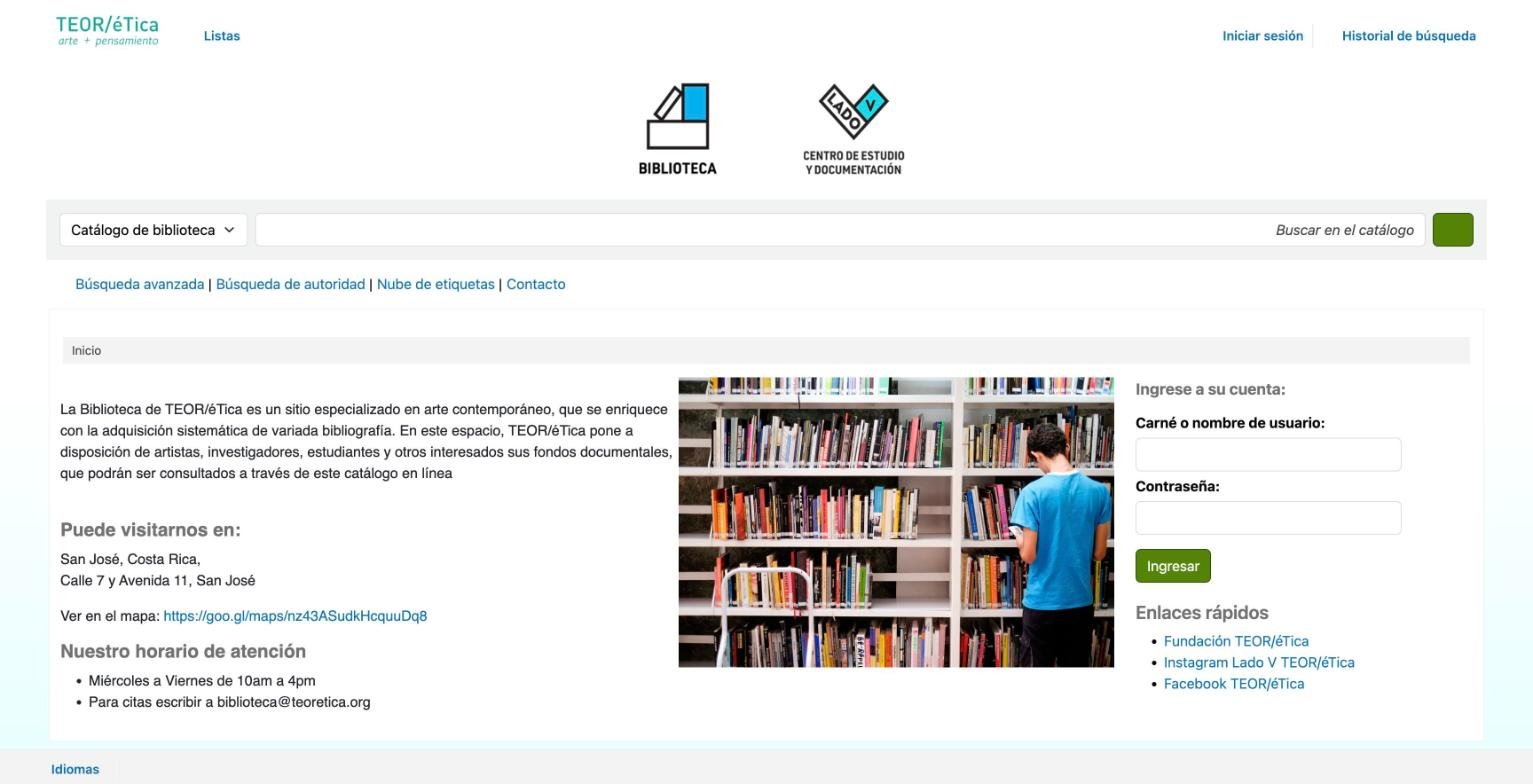 Fundación ARS TEOR/éTica: una biblioteca especializada en arte, abierta a la investigación