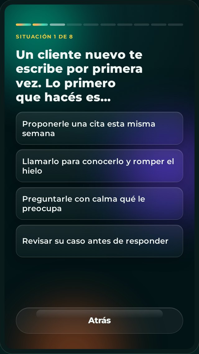 Situación 1 de 8