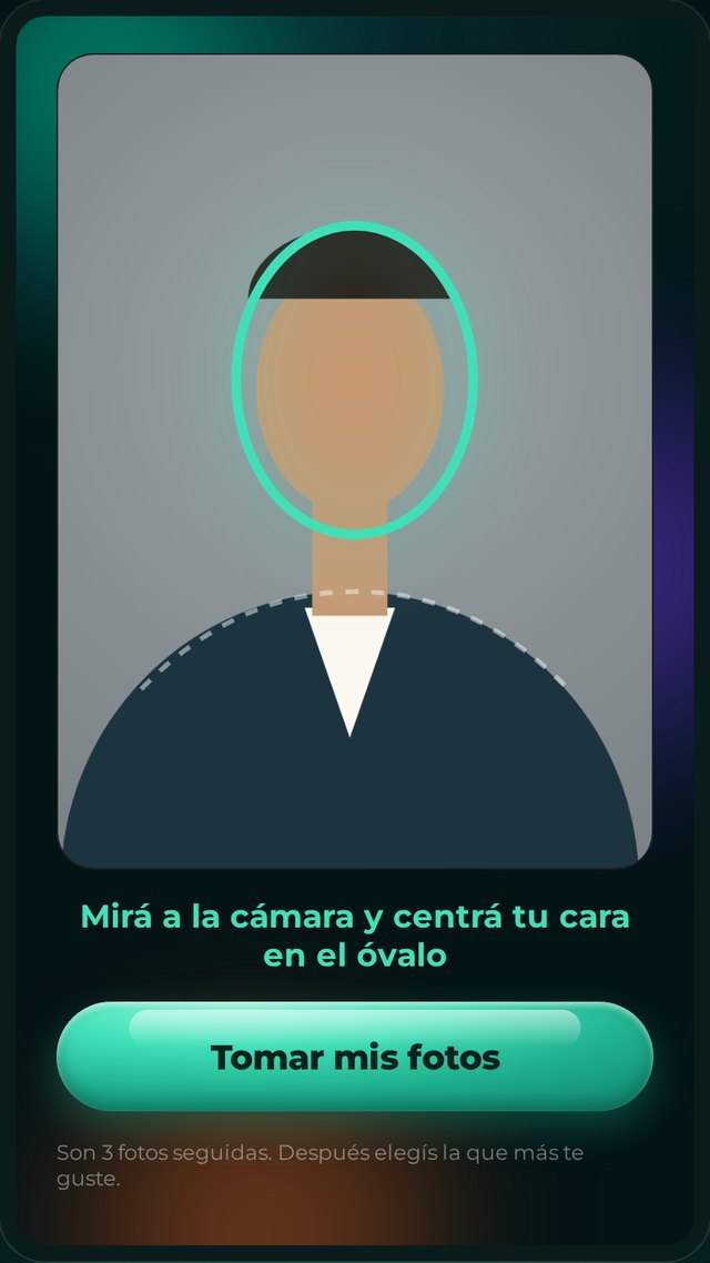 Toma de la foto